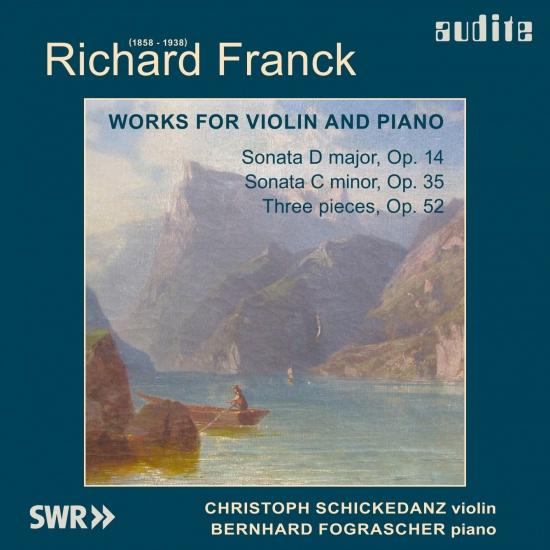 Cover Richard Franck: Violin Sonatas Nos 1 & 2, Three Pieces, Op. 52