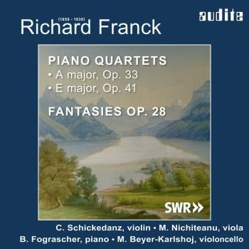 Cover Richard Franck: Piano Quartets & Fantasies