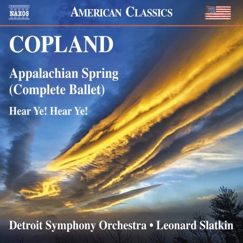 Cover Copland: Appalachian Spring & Hear Ye! Hear Ye!