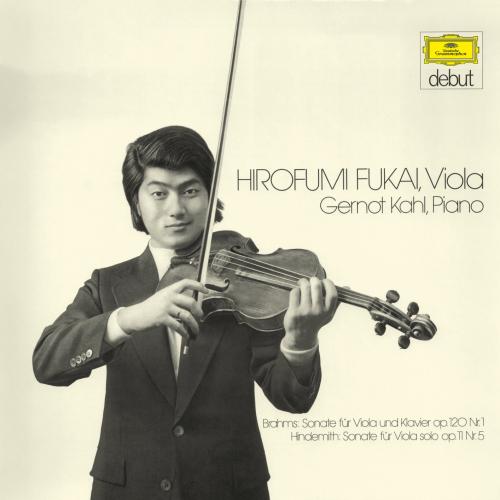 Cover Brahms: Viola Sonata in F Minor, Op. 120 No. 1 / Hindemith: Sonata for Solo Viola No. 1, Op. 11 No. 5 (Remastered)