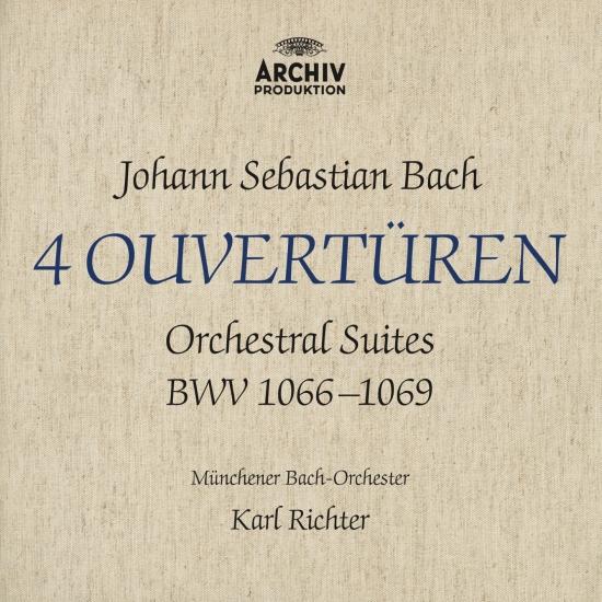 Cover Bach; J.S. Orchestral Suites; BWV 1066-1069