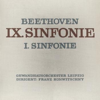 Cover Beethoven: Sinfonie No. 9 & 1 (Remastered)