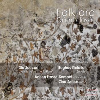 Cover Boghos Gelalian, Dia Succare: Folklore Orient Classic