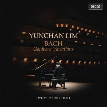Cover J.S. Bach: Goldberg Variations (Live at Carnegie Hall, New York, 2025)
