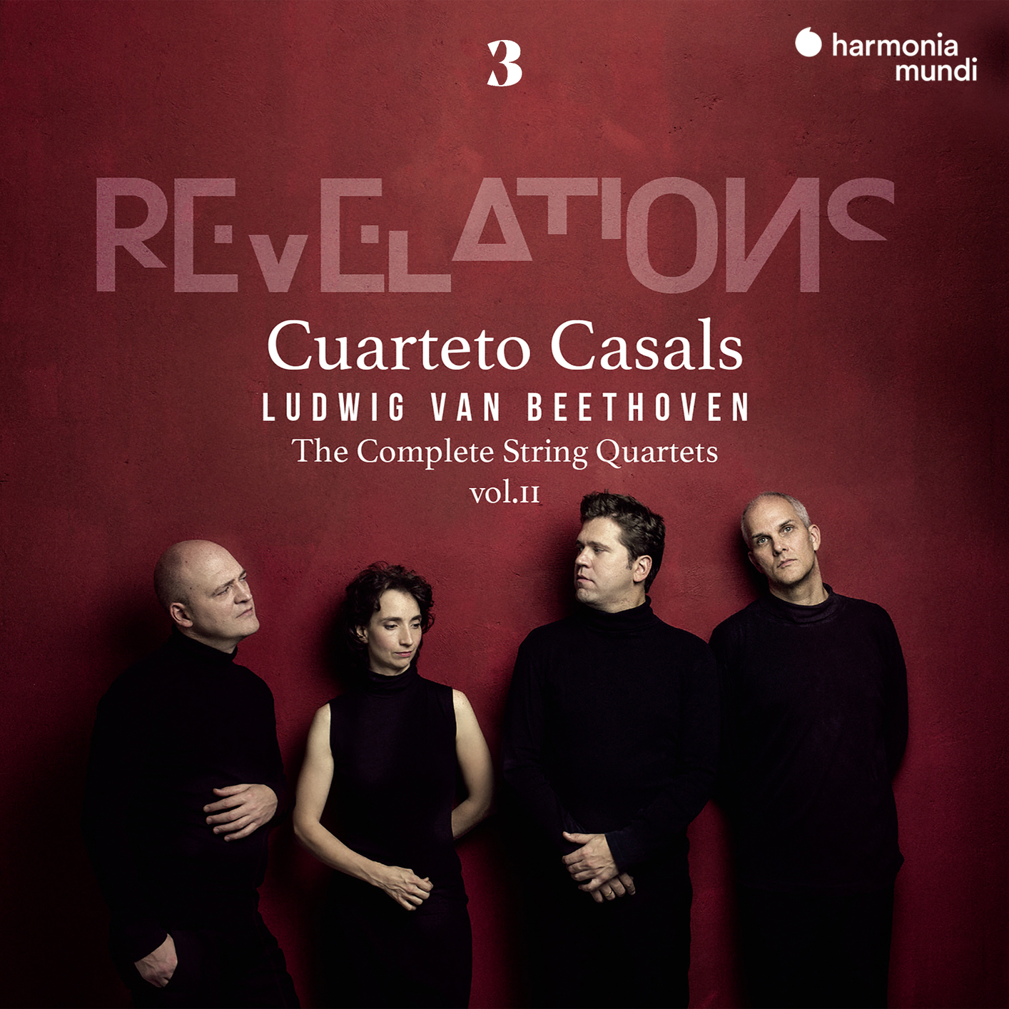 Cover Beethoven: The Complete String Quartets vol. II - Revelations 3