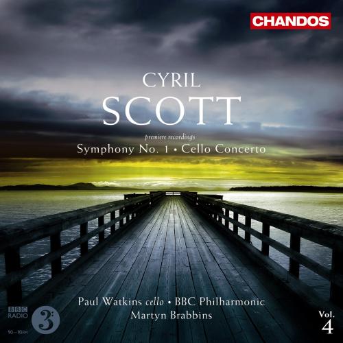 Cover Cyril Scott: Symphony No. 1 - Cello Concerto