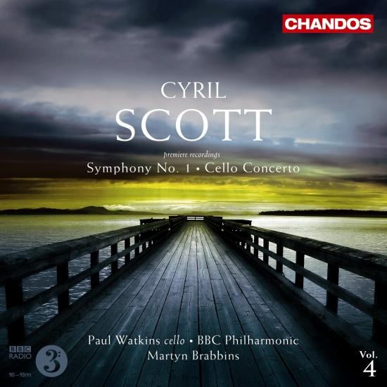 Cover Cyril Scott: Symphony No. 1 - Cello Concerto