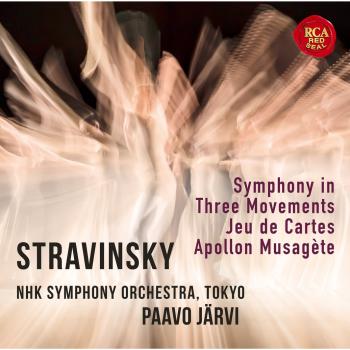 Cover Stravinsky: Symphony in Three Movements, Jeu de Cartes & Apollon Musagete