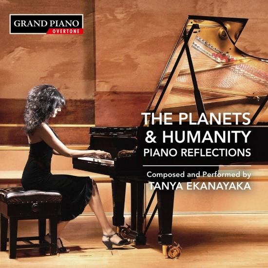 Cover Tanya Ekanayaka: The Planets & Humanity – Piano Reflections