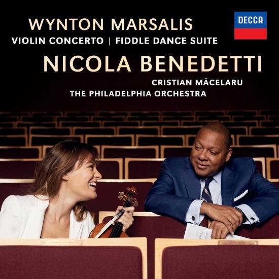 Cover Marsalis: Violin Concerto; Fiddle Dance Suite