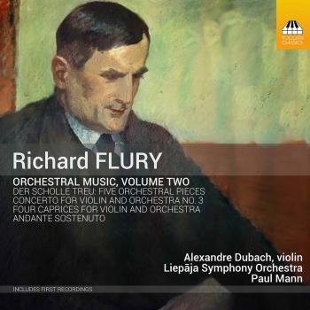 Cover Richard Flury: Orchestral Music, Vol. 2
