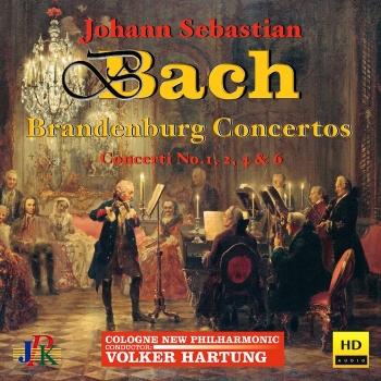 Cover J.S. Bach: Brandenburg Concertos Nos. 1, 2, 4 & 6