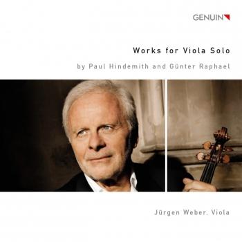 Cover Works for Viola Solo: Paul Hindemith and Günter Raphael