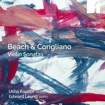 Cover Beach & Corigliano: Violin Sonatas