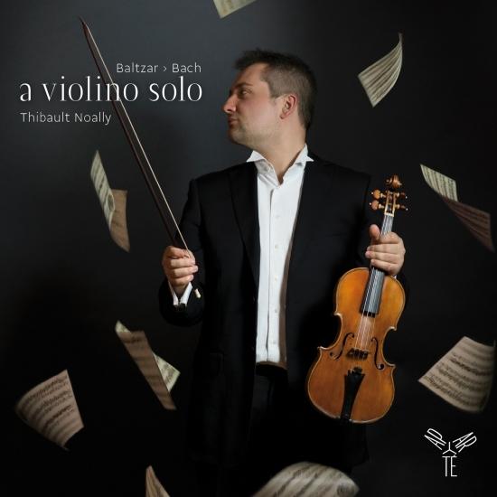 Cover Baltzar, Bach: a violino solo