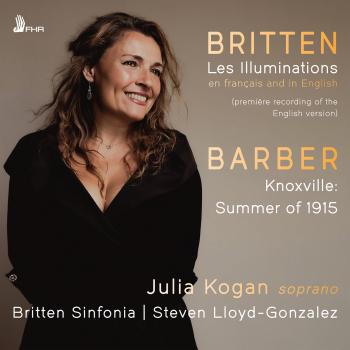 Cover Britten: Les illuminations, Op. 18 - Barber: Knoxville: Summer of 1915, Op. 24