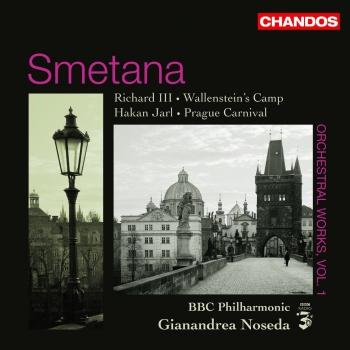 Cover Smetana: Smetana Richard III, Wallenstein's Camp, Hakon Jarl & Prague Carnival