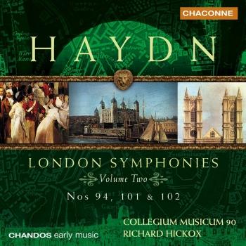 Cover Haydn Symphony No. 94 Surprise, Symphony No. 102, Symphony 101 the Clock (London Symphonies, Vol. 2