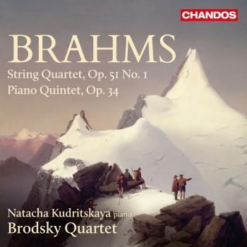 Cover Brahms String Quartet No. 1 & Piano Quintet