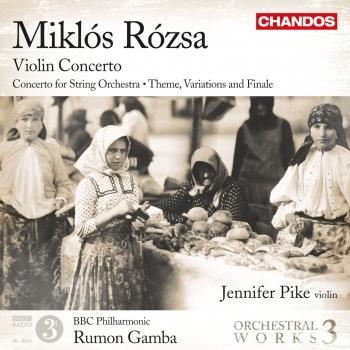 Cover Rozsa Orchestral Works, Vol. 3