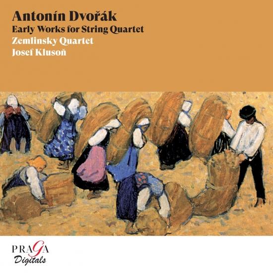 Cover Antonín Dvořák Early Works for String Quartet (Remastered)