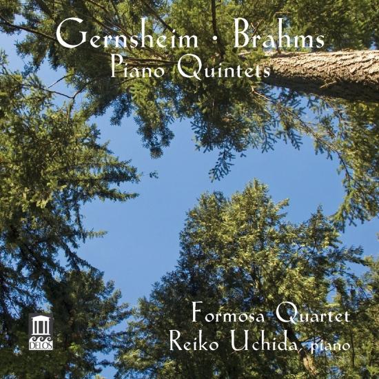Cover Gernsheim & Brahms: Piano Quintets, Opp. 63 & 34