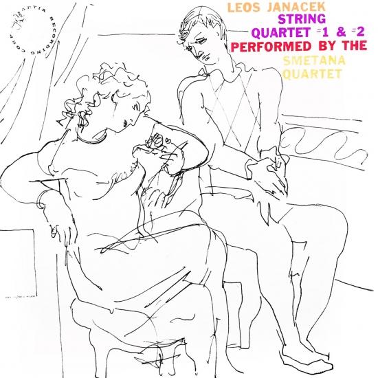 Cover String Quartet No. 1 & No. 2