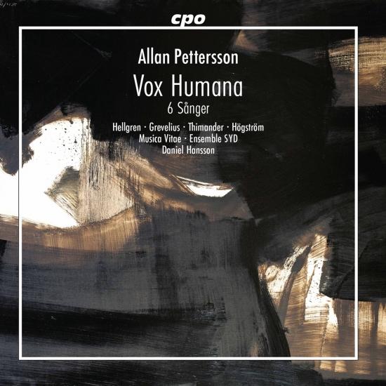 Cover Pettersson: Vox Humana & 6 Sanger