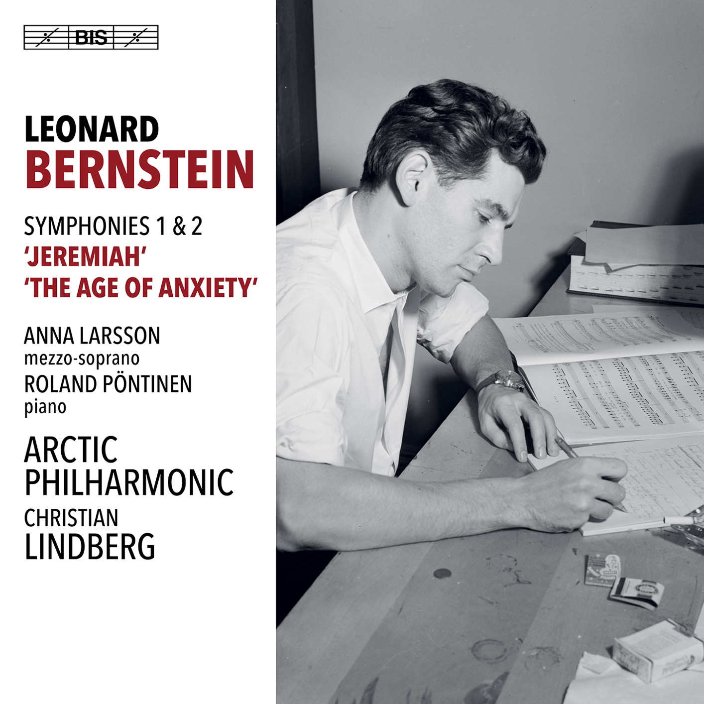 Cover Bernstein: Symphonies Nos. 1 & 2