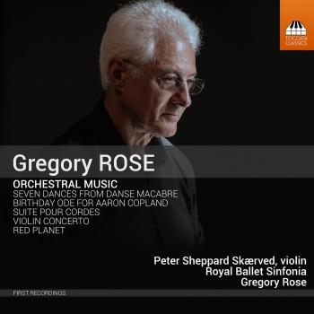 Cover Gregory Rose: Orchestral Music
