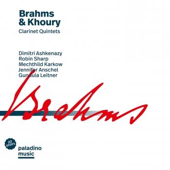 Cover Brahms & Khoury: Clarinet Quintets