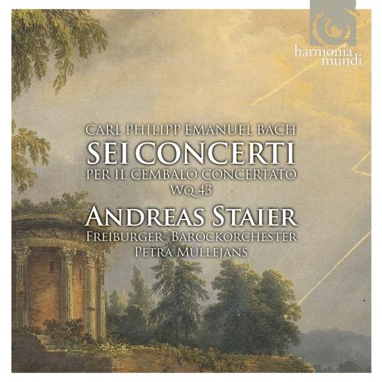 Cover C. P. E. Bach: The Keyboard Concertos, Wq 43