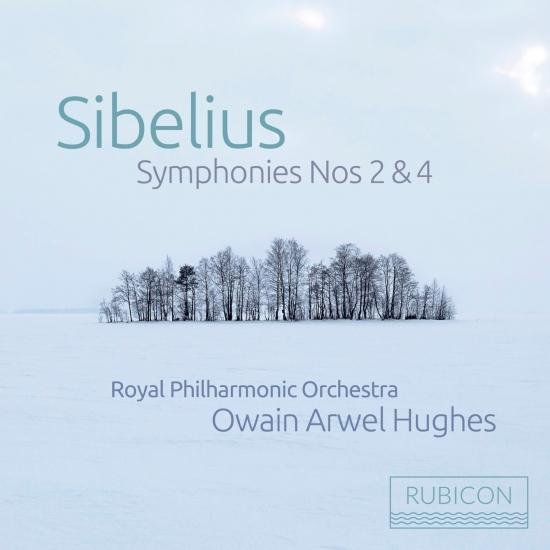 Cover Sibelius: Symphony No. 2 in D Major, Op. 43, Symphony No. 4 in A Minor, Op. 63