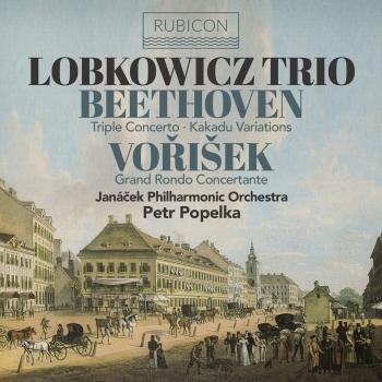 Cover Beethoven: Triple Concerto, Kakadu Variations - Vořišek: Grand Rondo Concertante