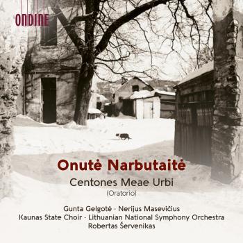 Cover Onute Narbutaite: Centones Meae Urbi