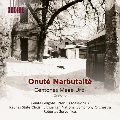 Cover Onute Narbutaite: Centones Meae Urbi