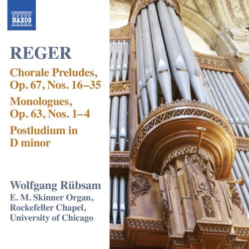 Cover Reger: Organ Works, Vol. 15