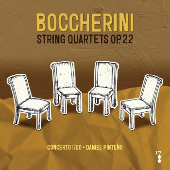 Cover Luigi Boccherini: String Quartets Op. 22