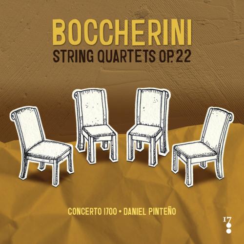 Cover Luigi Boccherini: String Quartets Op. 22