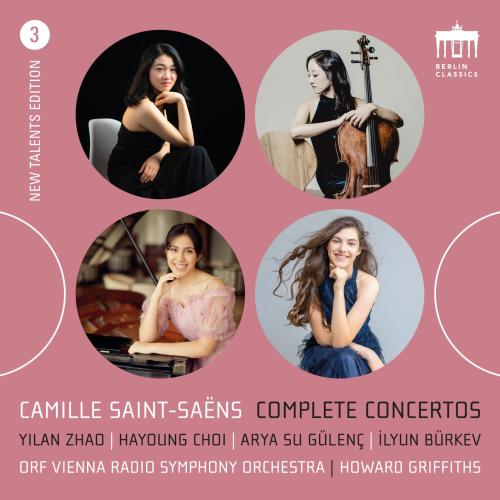 Cover Camille Saint-Saëns: Complete Concertos (New Talents Edition 3)