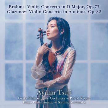 Cover Brahms: Violin Concerto, Glazunov: Violin Concerto