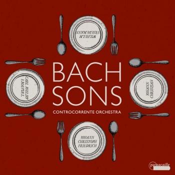 Cover Bach Sons - Symphonies by J. C. Bach, J. C. F. Bach, W. F. Bach & C. P. E. Bach