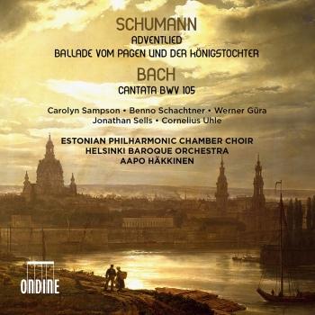 Cover Schumann: Adventlied, Op. 71 & Vom Pagen und der Königstochter, Op. 140 - Bach: Cantata, BWV 105