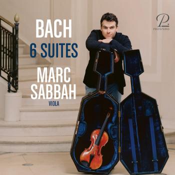 Cover J.S. Bach: Cello Suites Nos. 1-6, BWV 1007-1012 (Arr. for Viola by Marc Sabbah)