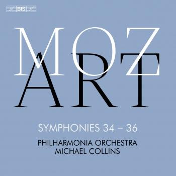 Cover W. A. Mozart: Symphonies 34, 35 and 36