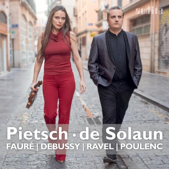 Cover Fantasque - French Violin Sonatas by Fauré, Debussy, Ravel & Poulenc