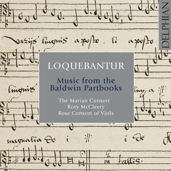 Cover Loquebantur: Music from the Dow Partbooks