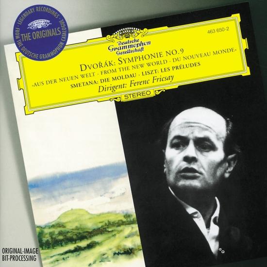 Cover Dvorak: Symphony No.9 / Smetana: The Moldau / Liszt: Les Préludes