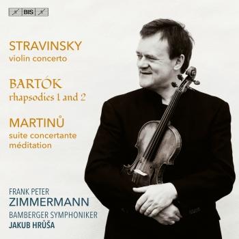Cover Stravinsky, Bartók & Martinů: Works for violin and orchestra