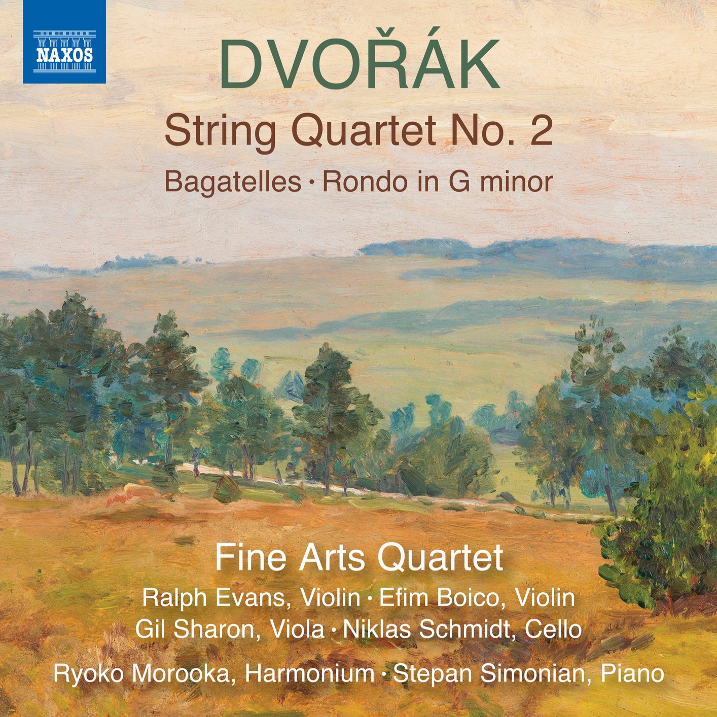 Cover Dvořák: String Quartet No. 2, Bagatelles & Rondo, B. 171